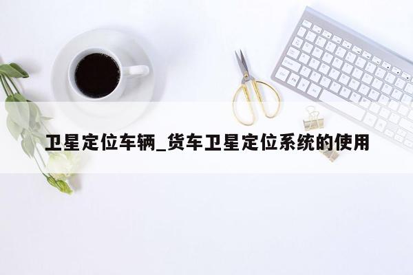 卫星定位车辆_货车卫星定位系统的使用