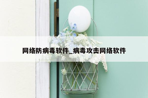 网络防病毒软件_病毒攻击网络软件