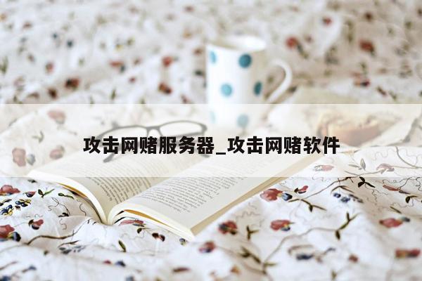 攻击网赌服务器_攻击网赌软件