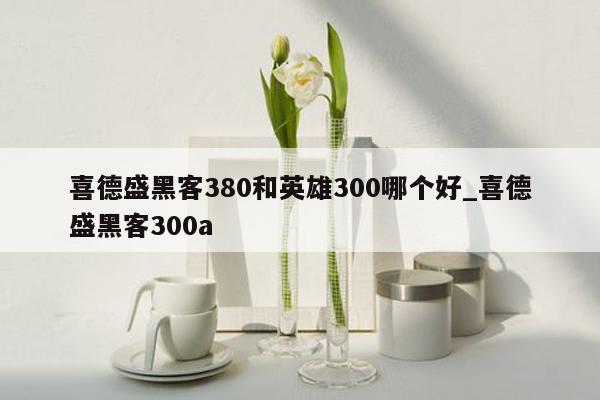 喜德盛黑客380和英雄300哪个好_喜德盛黑客300a