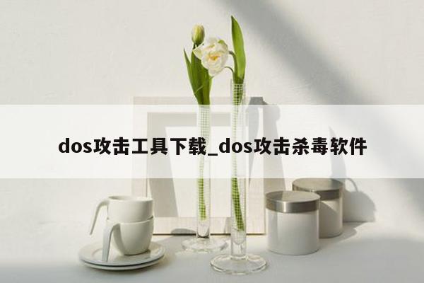 dos攻击工具下载_dos攻击杀毒软件