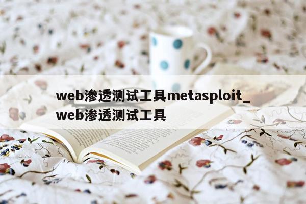 web渗透测试工具metasploit_web渗透测试工具