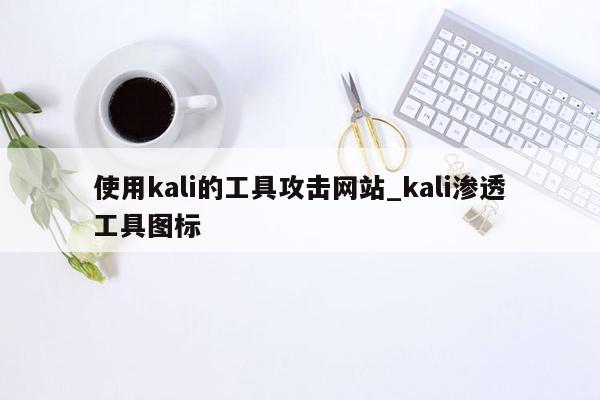 使用kali的工具攻击网站_kali渗透工具图标