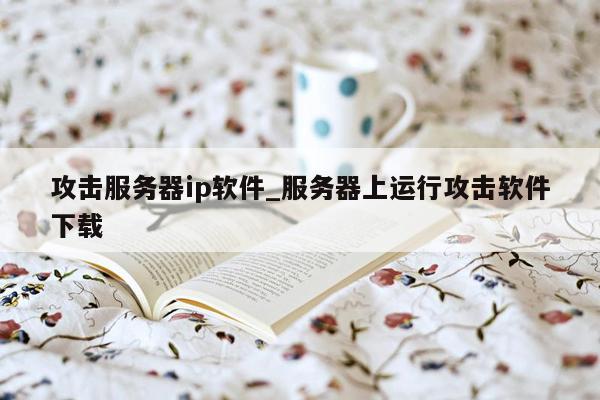 攻击服务器ip软件_服务器上运行攻击软件下载