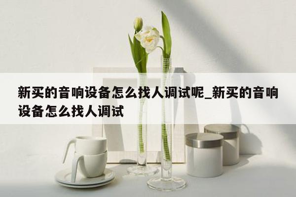 新买的音响设备怎么找人调试呢_新买的音响设备怎么找人调试